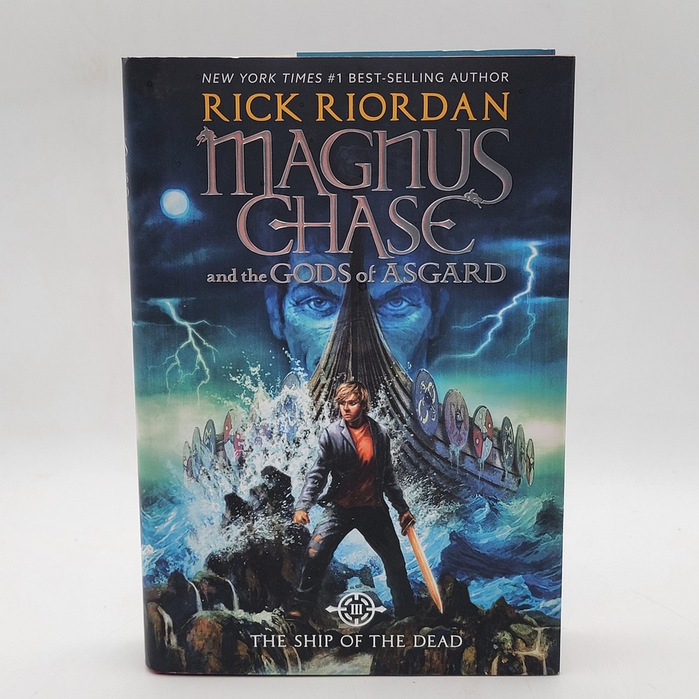 Rick Riordan The Ship of the Dead Hardcover First Edition First Printing Ex Con